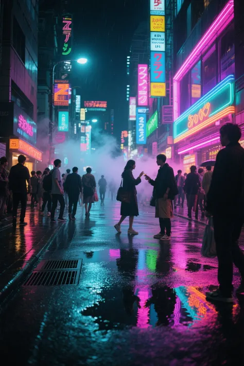 고베의 도심 유흥가